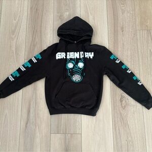 Greenday Hoodie Small Black Green Day Rock Punk Alternative music  Men Women’s